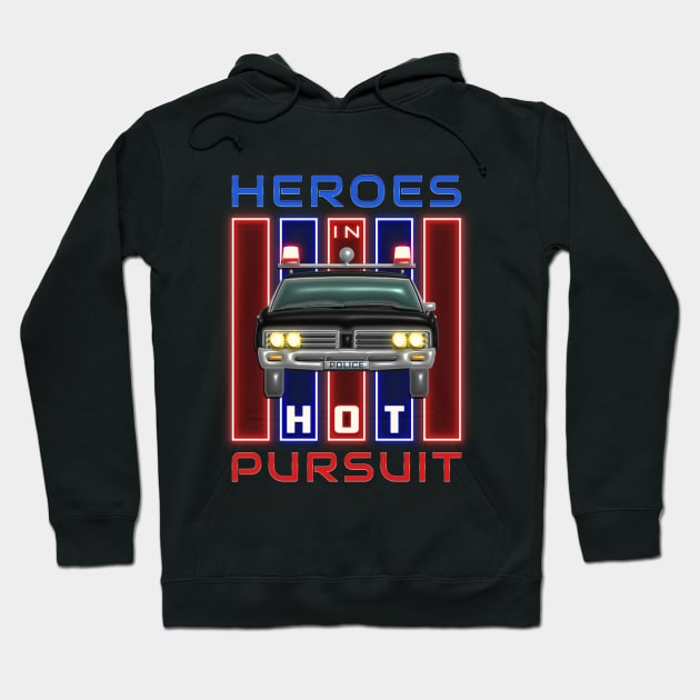 Police Car Hoodie by The Design Deck